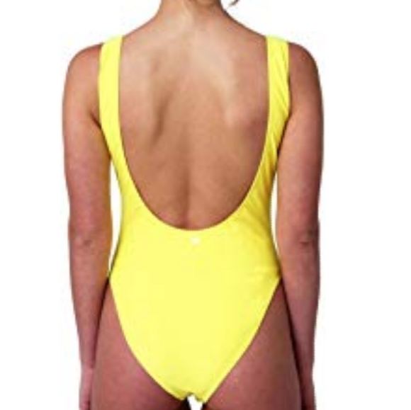 Juicy Couture yellow one piece swimsuit - Picture 5 of 8